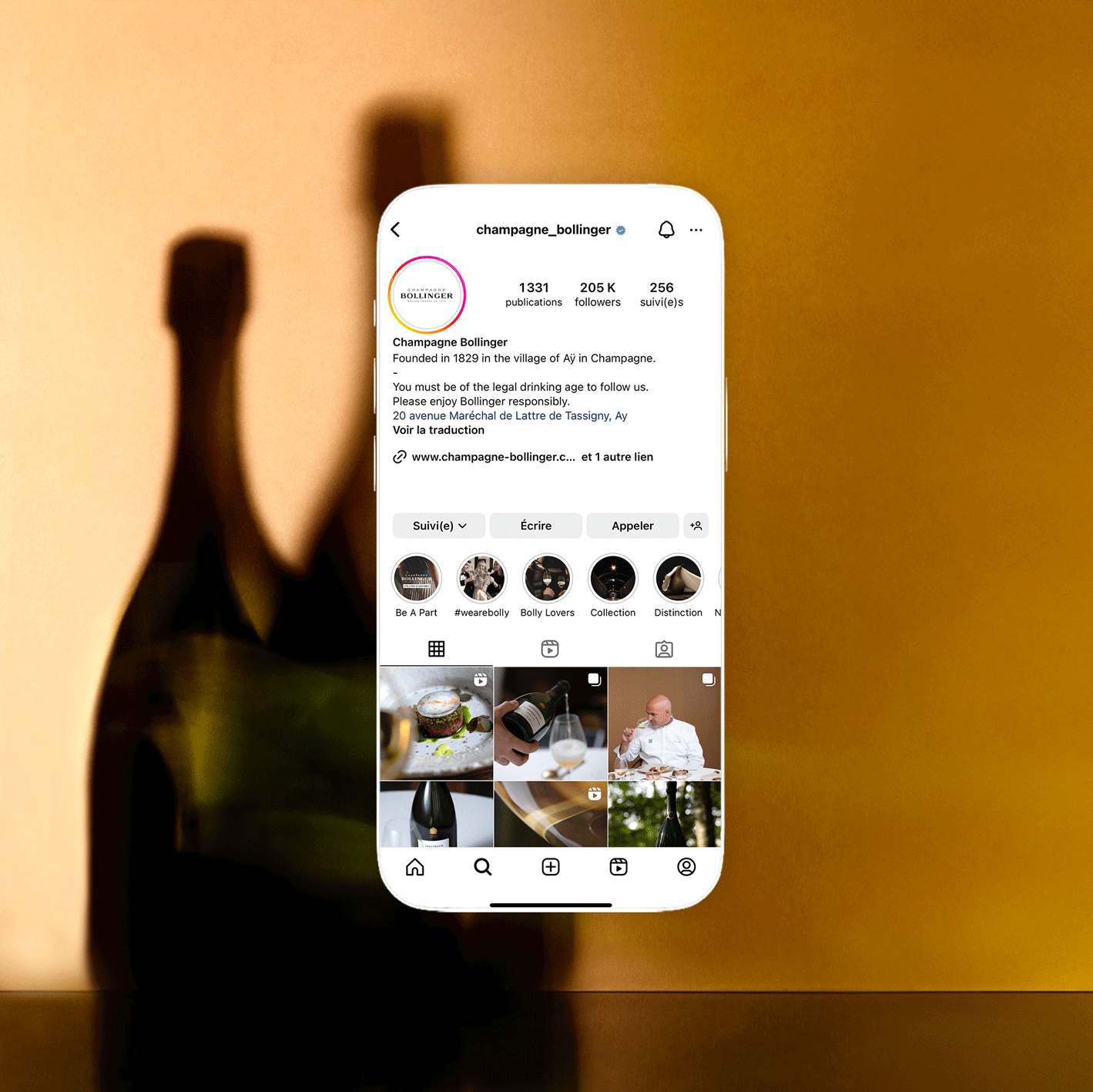 Champagne Bollinger